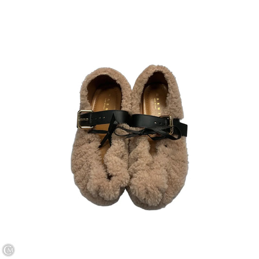 Slippers Designer By Marni In Tan, Size: 7
