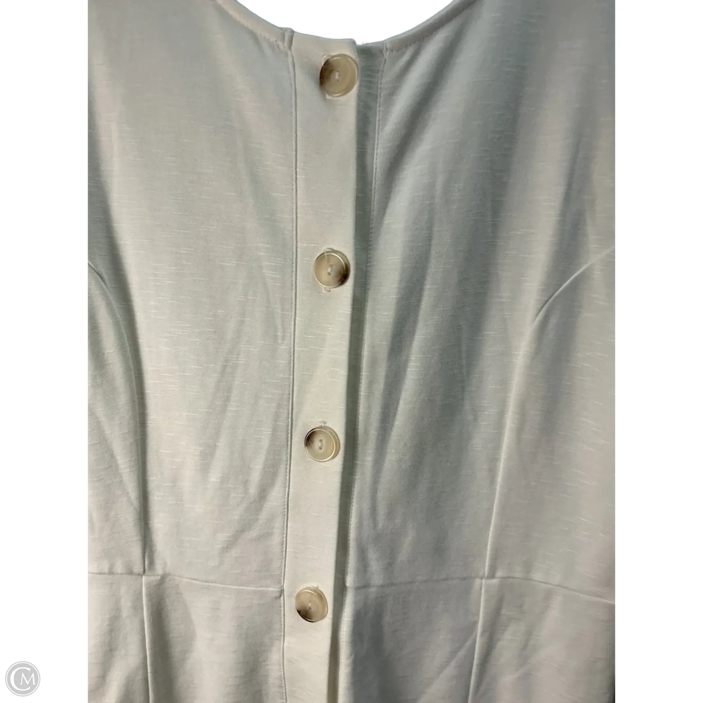 Dress Casual Midi By Ava James In Cream, Size: Xl