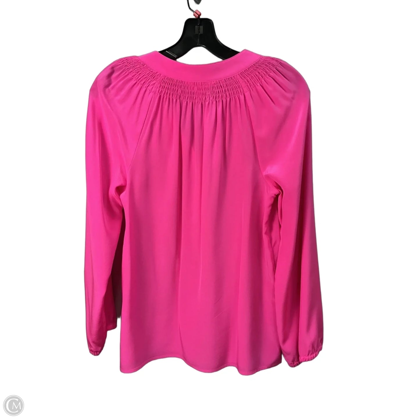 Top Long Sleeve Designer By Lilly Pulitzer In Pink, Size: S