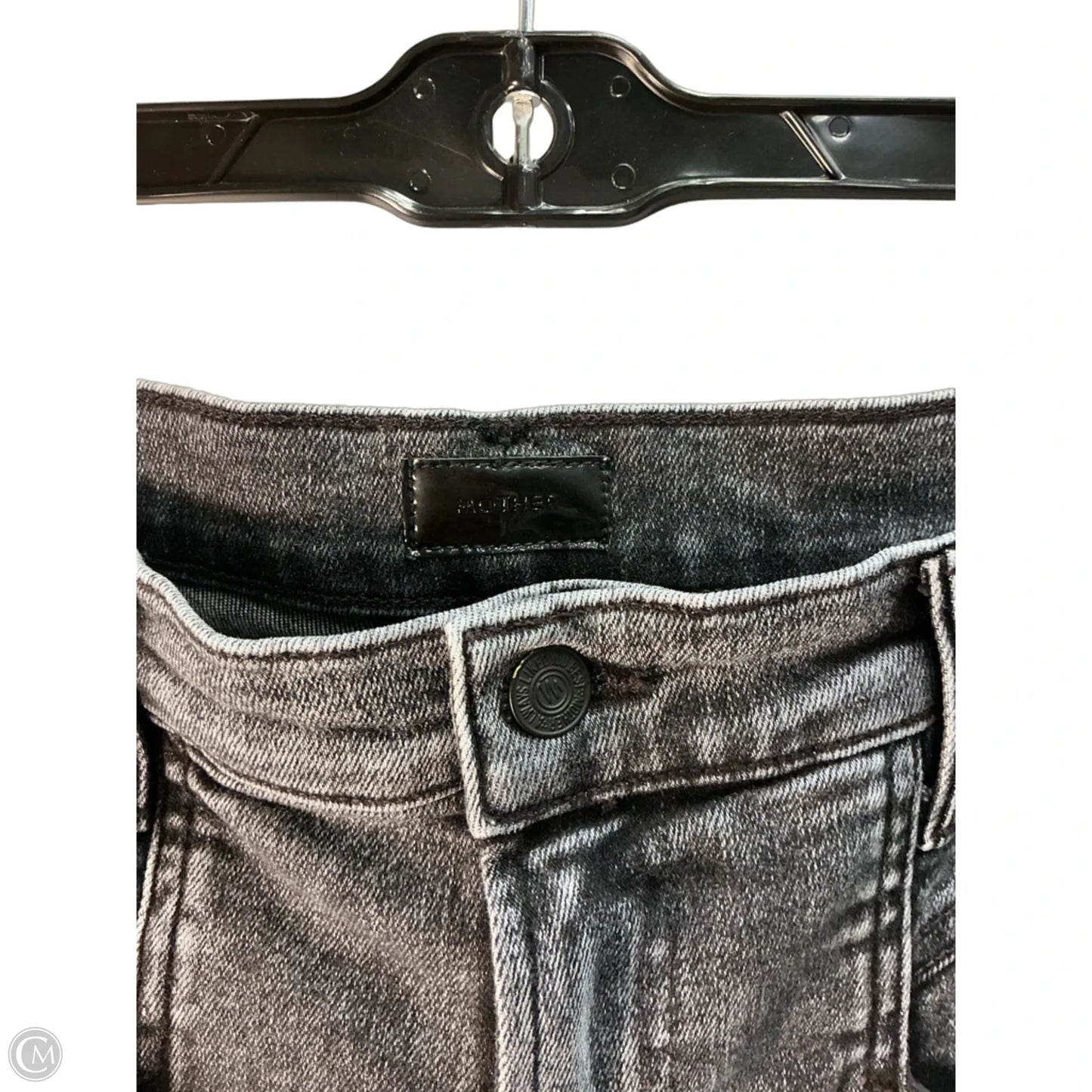 Jeans Skinny By Mother In Black, Size: 6