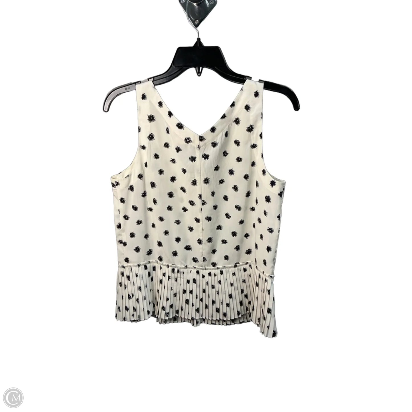 Top Sleeveless By Rebecca Taylor In Beige, Size: Xl