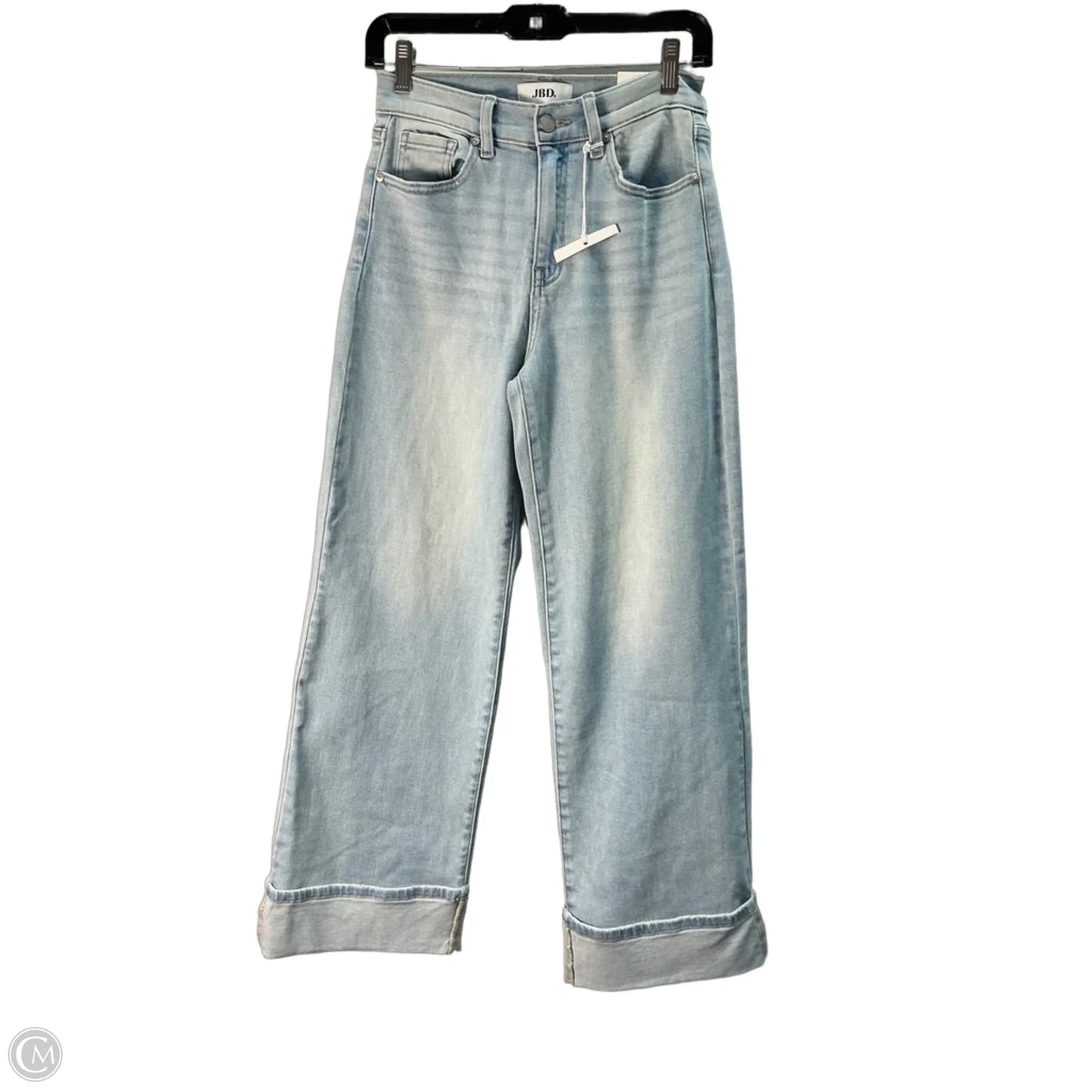 Jeans Wide Leg By Jbd In Blue Denim, Size: 4