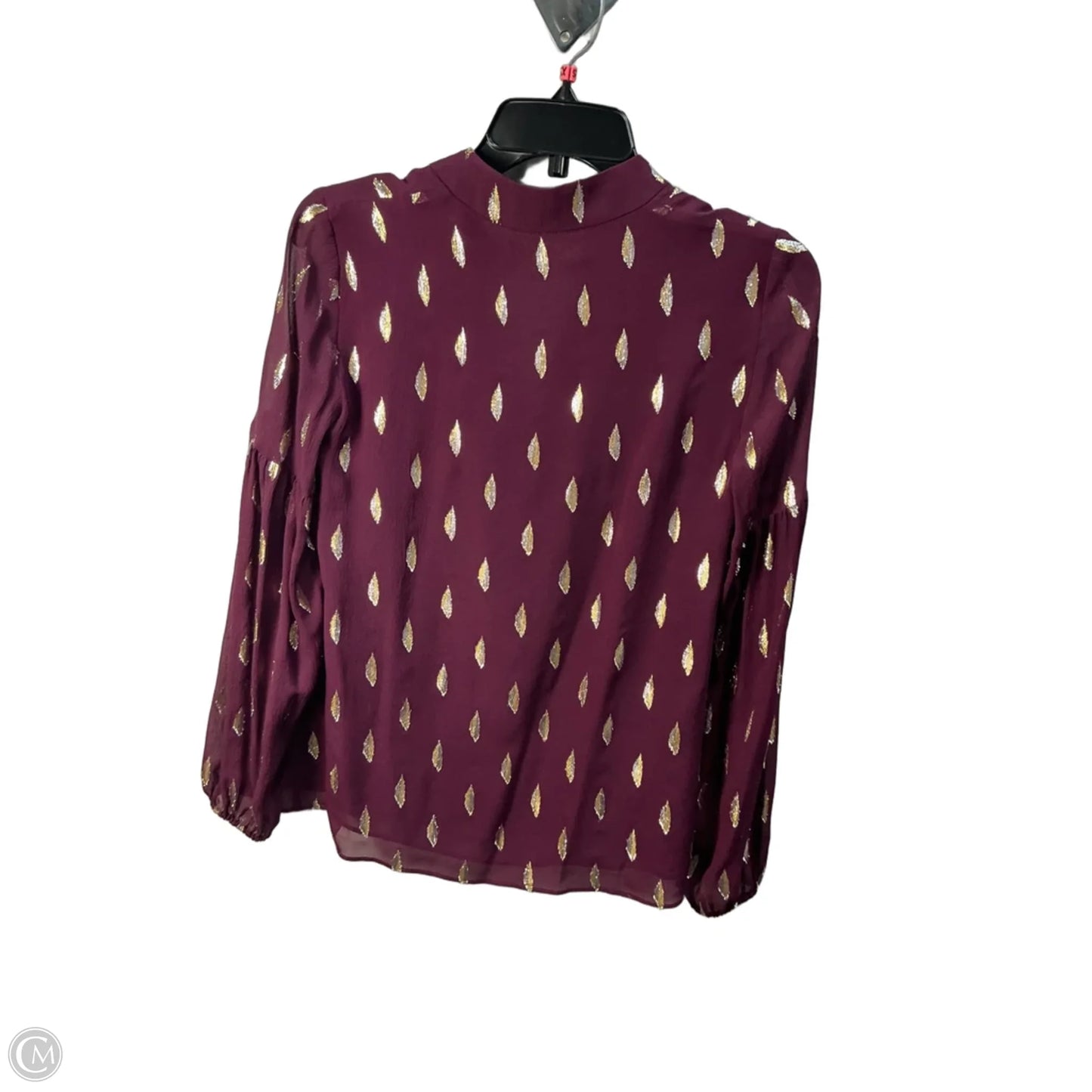 Top Long Sleeve Designer By Lilly Pulitzer In Red, Size: S