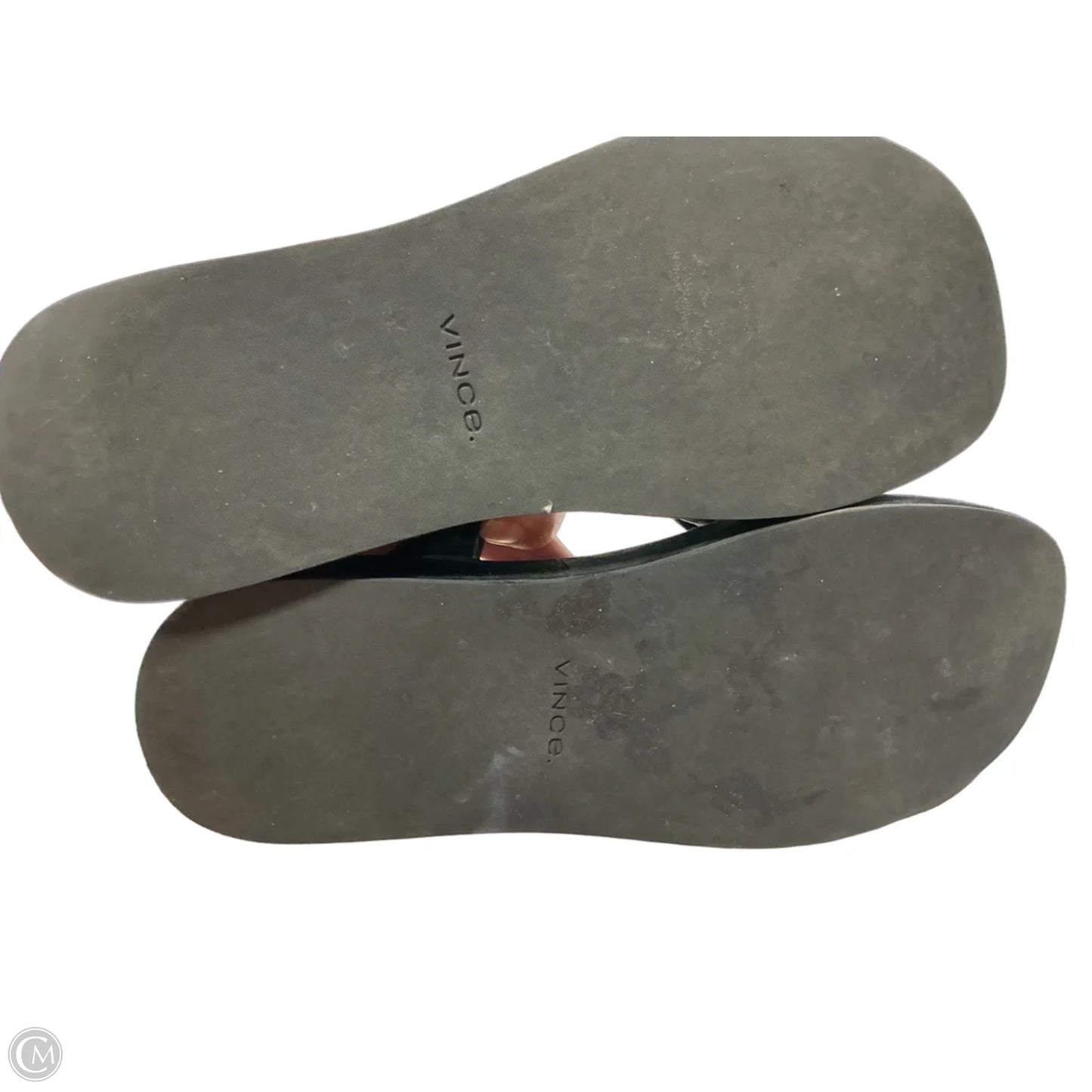 Shoes Flats By Vince In Black, Size: 9.5