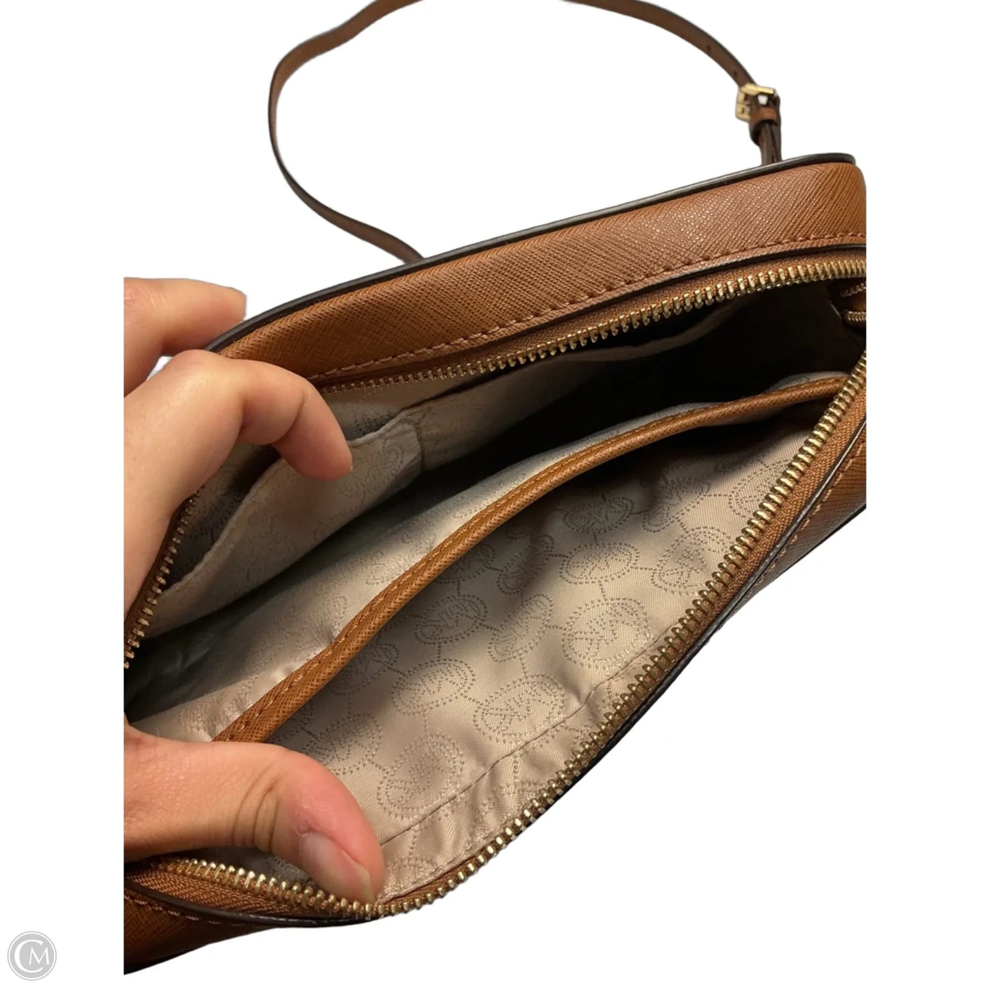 Crossbody Designer By Michael Kors, Size: Small