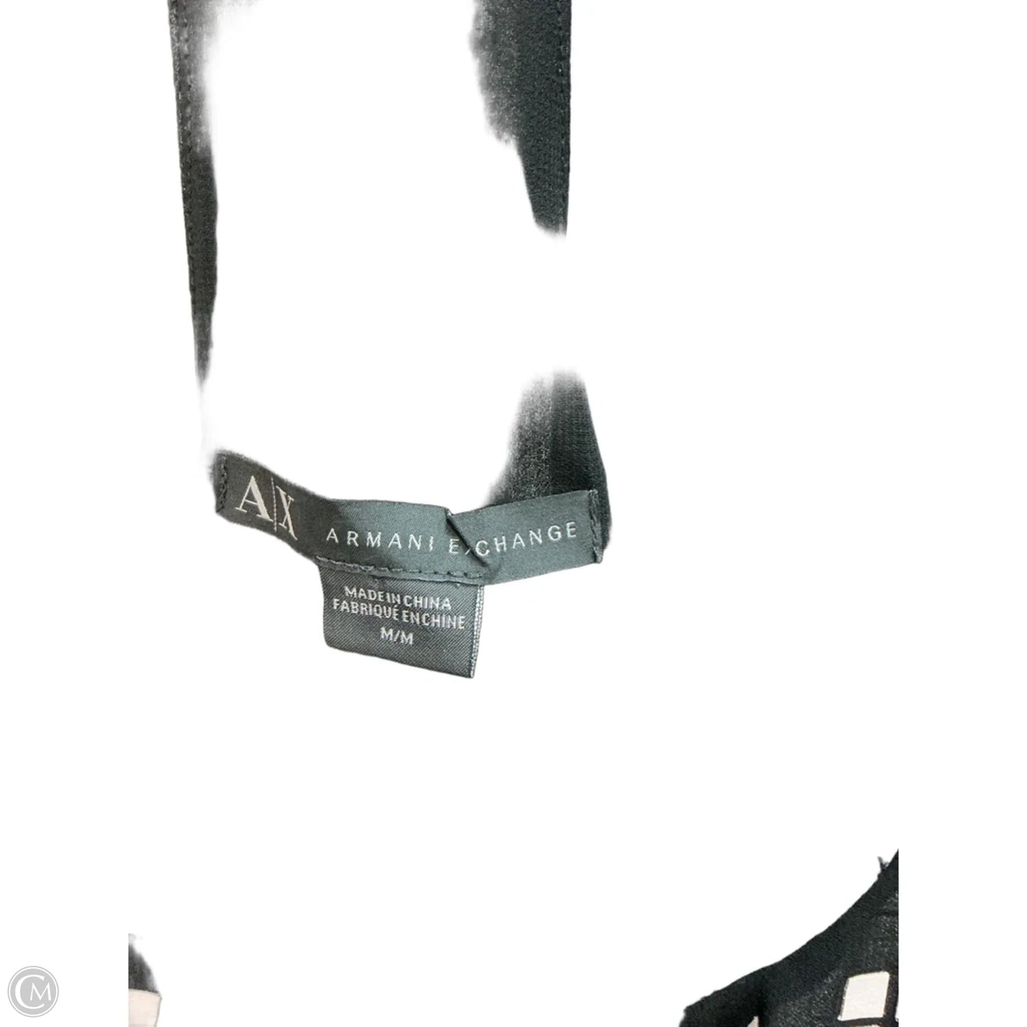 Top Sleeveless By Armani Exchange In Black, Size: M