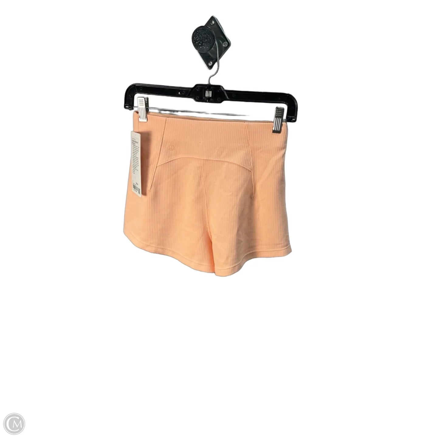 Athletic Shorts By Lululemon In Orange, Size: Xs