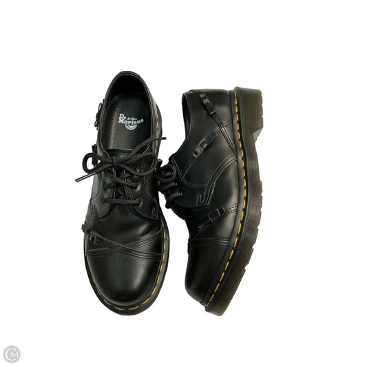Shoes Flats By Dr Martens In Black, Size: 9