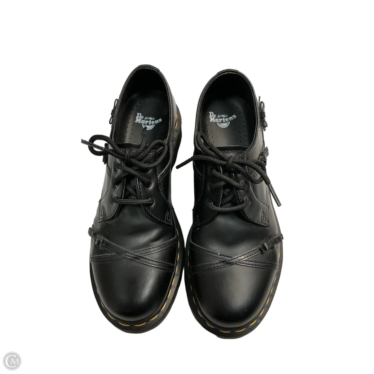 Shoes Flats By Dr Martens In Black, Size: 9