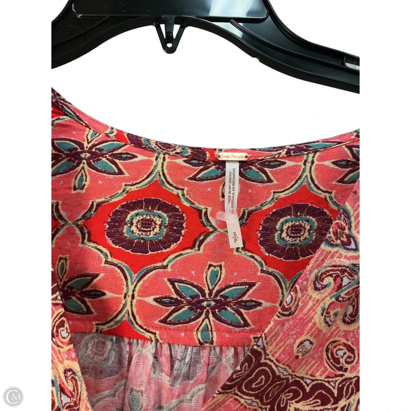 Top Long Sleeve By Free People In Red, Size: S